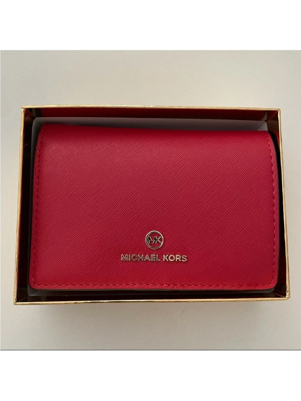 NEW Michael Kors NS Jet Set Charm Wallet